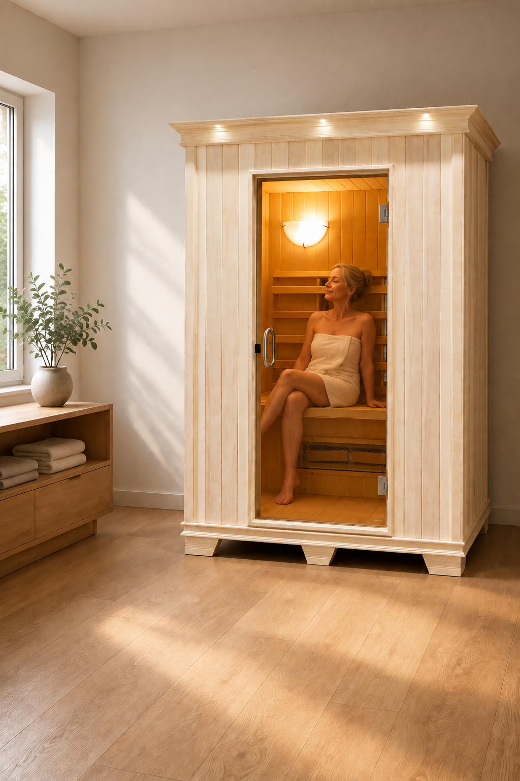 THERASAUNA TS5951 FAR INFRARED SAUNA